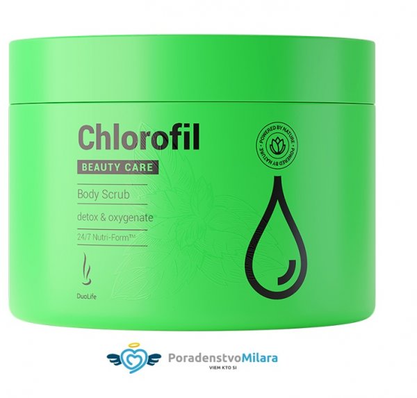 Chlorofyl Body Scrub 200 ml telový píling