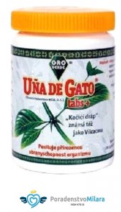 Uňa De Gato (Vilcacora), 100 tabliet good