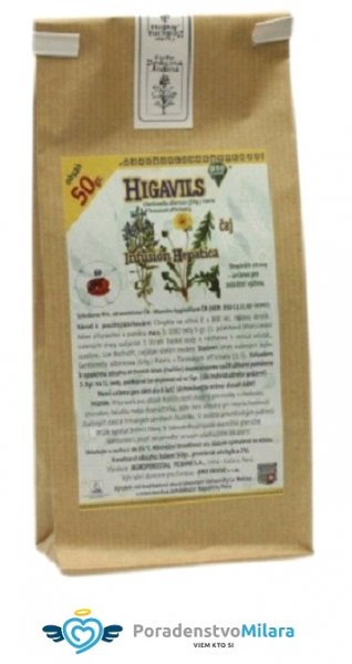 Higavils, infusión hepatica