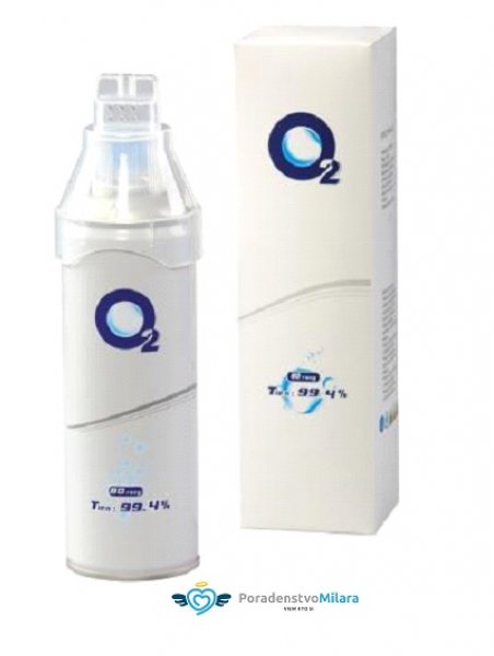 kyslíkový sprej  14.litrov